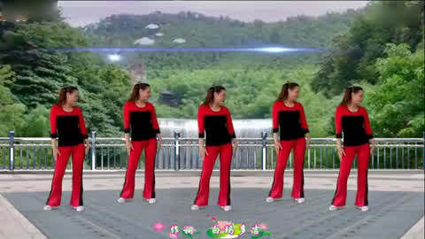 2017热门广场舞大全第12集-广场舞《梦回云南》动感减肥健美操附背面-教育-高清正版视频-爱奇艺
