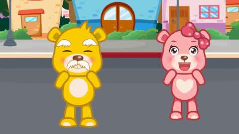 巴巴熊中文儿歌:健康歌-少儿-高清正版视频