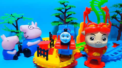 佩佩猪过家家玩具系列第16集-粉红猪小妹托马