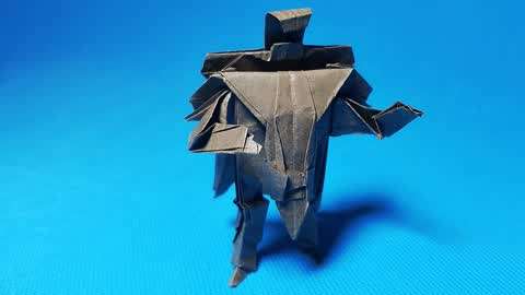 折纸王子教你变形金刚机器人第3集-折纸王子可