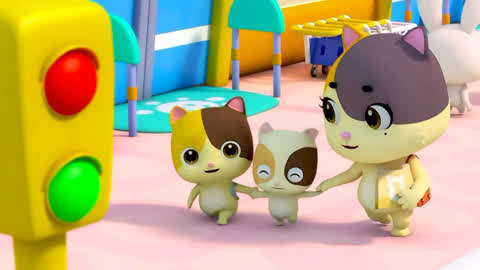 宝宝巴士好习惯养成 第2集 放学回家-儿童-高清