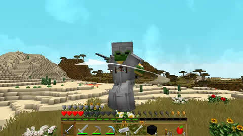 【MC大白】我是一只小僵尸驯龙高手2银质的