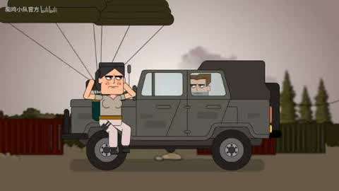 绝地求生-刺激战场吃鸡动画第4集-刺激吃鸡,车