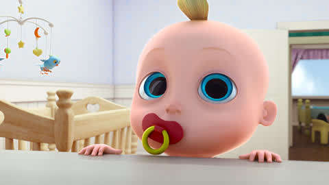 looloo宝宝英文儿歌第11集-大雨大雨快走开-母