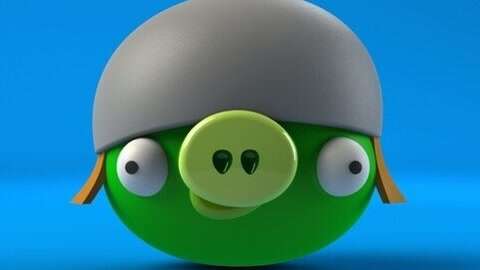 愤怒的小鸟 铁头猪小绿毛