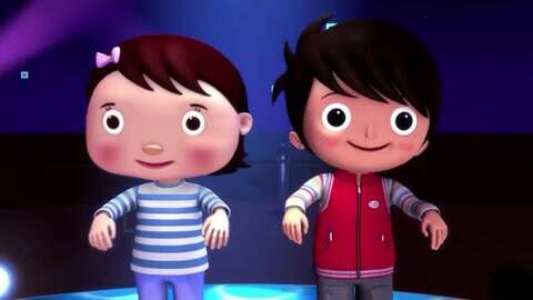 宝宝儿歌《here we go looby loo》