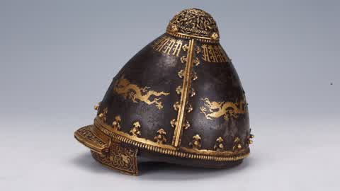 马未都讲解明朝永乐皇帝的头盔