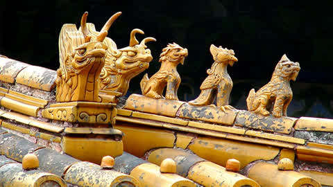 看鉴历史 故宫屋檐上的神兽到底什么用