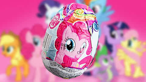 寻找奇趣蛋视频 拔出小马宝莉奇趣蛋