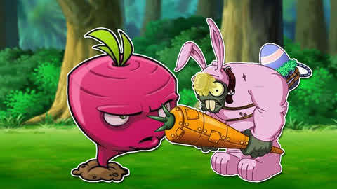 卡通简笔画大全: 植物大战僵尸之红萝卜