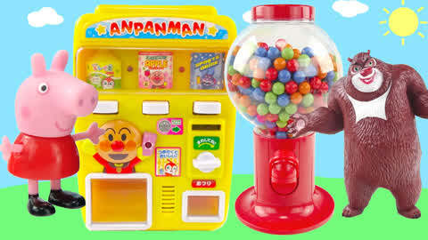 玩具益趣园: 小猪佩奇熊出没买食玩