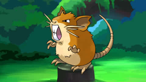 [母婴]卡通简笔画大全 《精灵宝可梦》神奇宝贝拉达