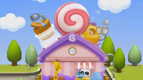 宝宝巴士快乐成长游戏集: 宝宝巴士糖果工厂06游戏