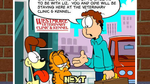 [游戏]加菲猫系列亲子游戏 加菲猫追主人游戏