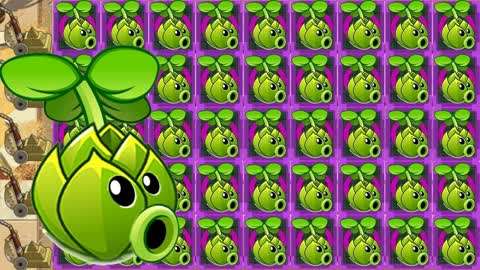 [游戏] 植物大战僵尸: 双头豆芽射手,帅气秒杀